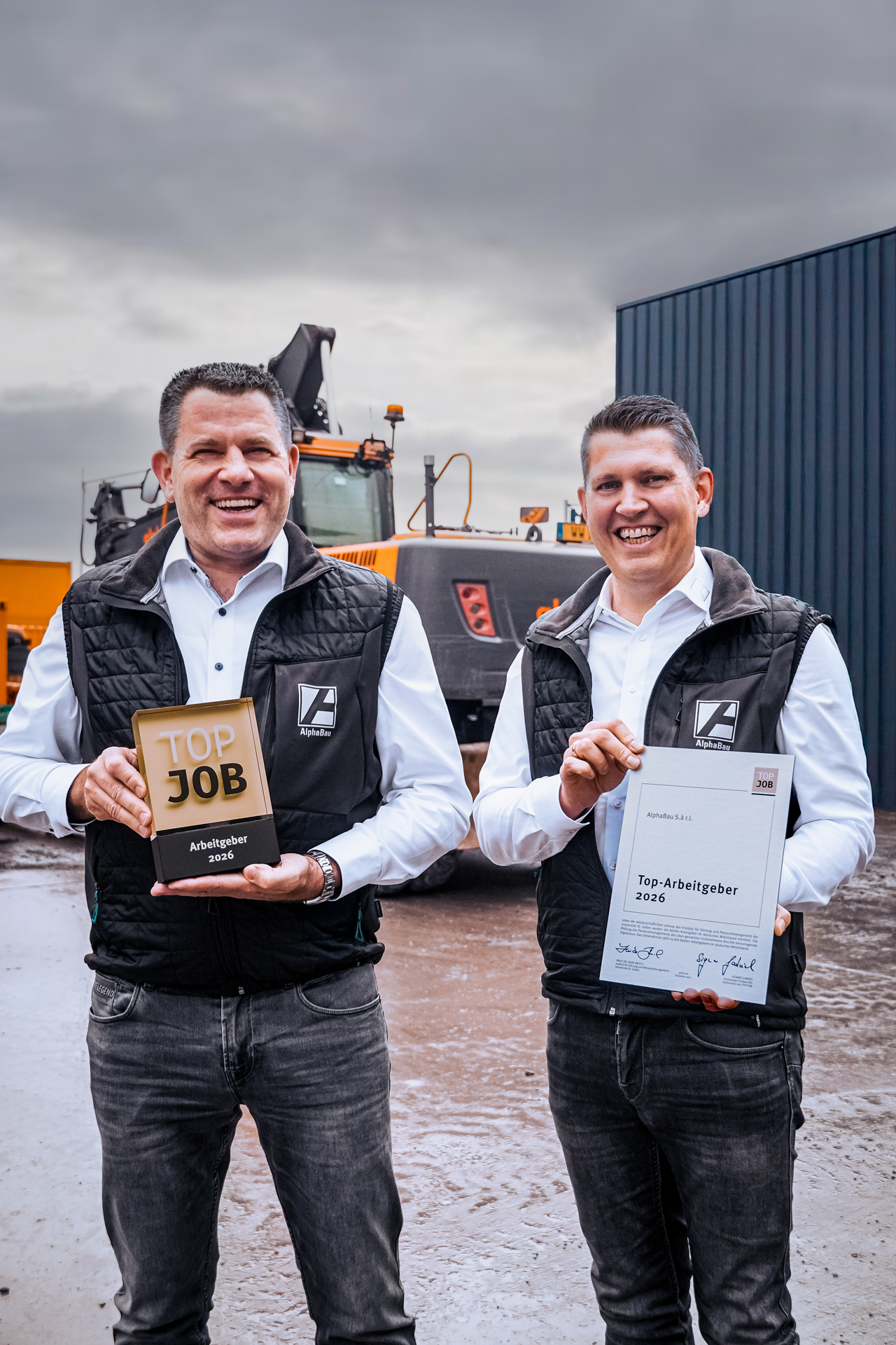 Top-Job Auszeichnung für AlphaBau